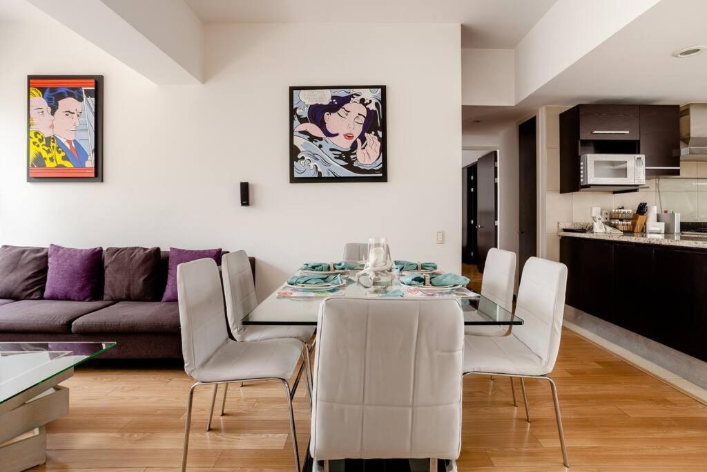 Beautiful Apartment In Polanco Area With Amenities Мексико Сити Екстериор снимка